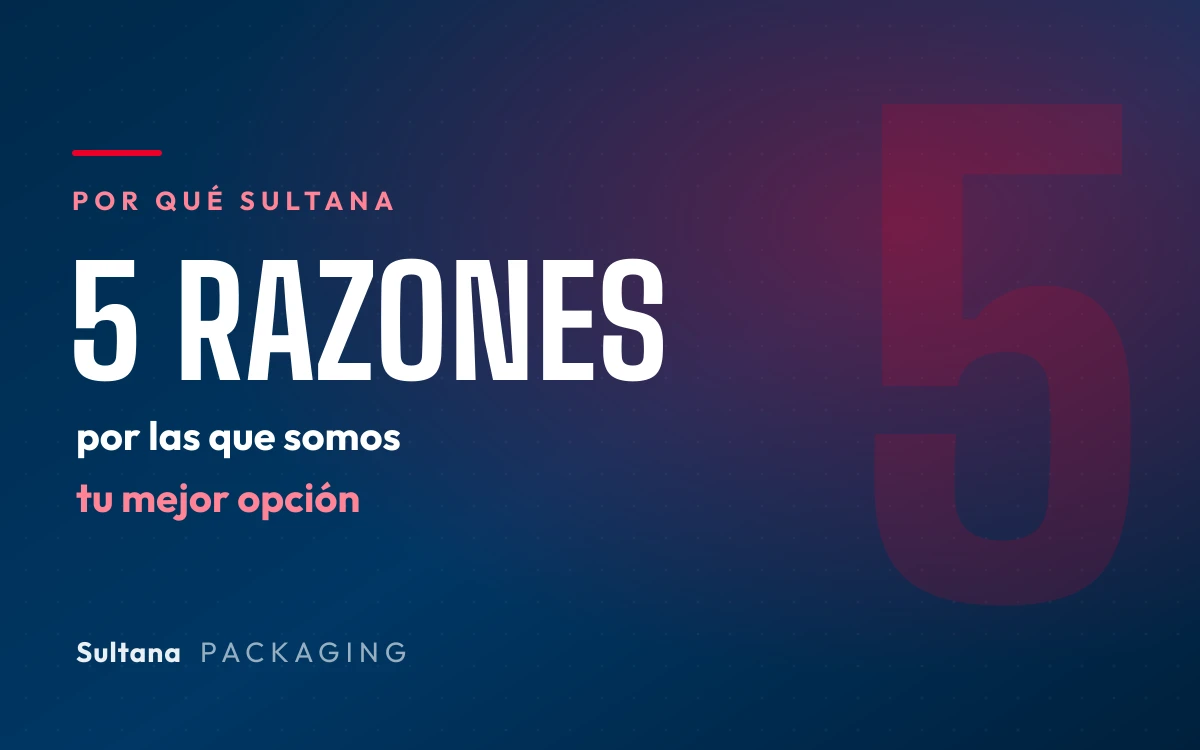5 razones por las que Sultana Packaging es tu mejor opción en empaque de cartón corrugado