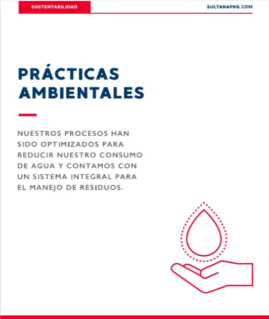 Prácticas ambientales: reducción del consumo de agua y manejo de residuos
