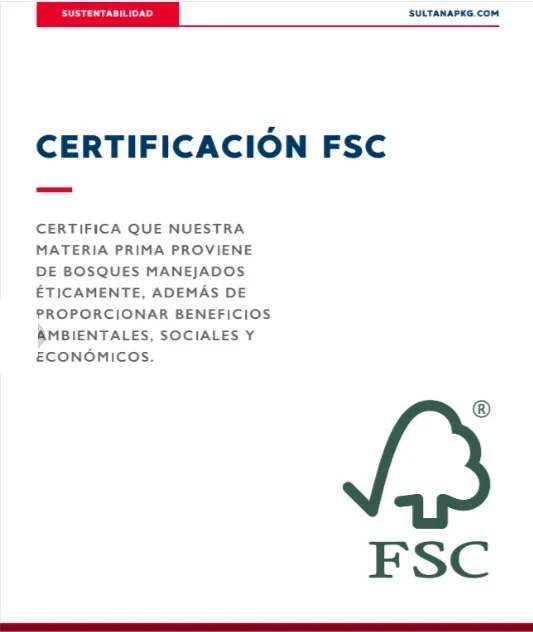 Certificación FSC: materia prima de bosques manejados éticamente